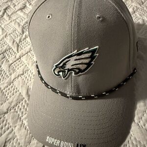 New Era Philadelphia Eagles Super Bowl LIX Opening Night 9FORTY Snapback Hat